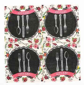 Embossed Color Paper Napkins Handkerchief Serviettes