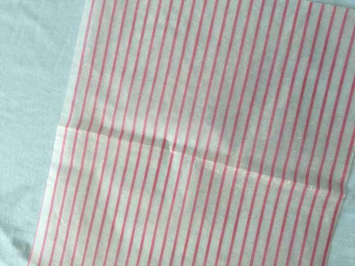 Wax Coated Food Wrapping Paper