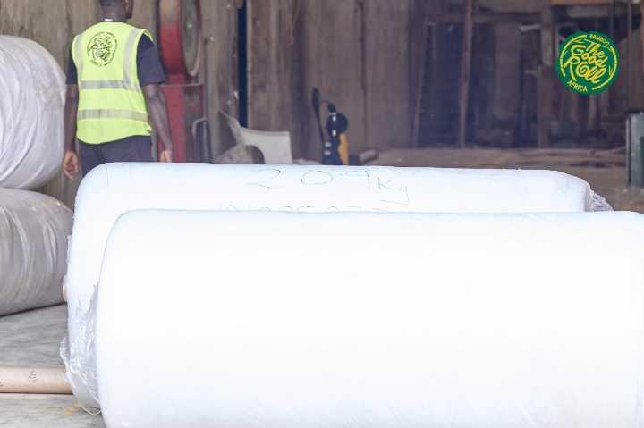 Unbleached Bamboo Pulp Sheet 