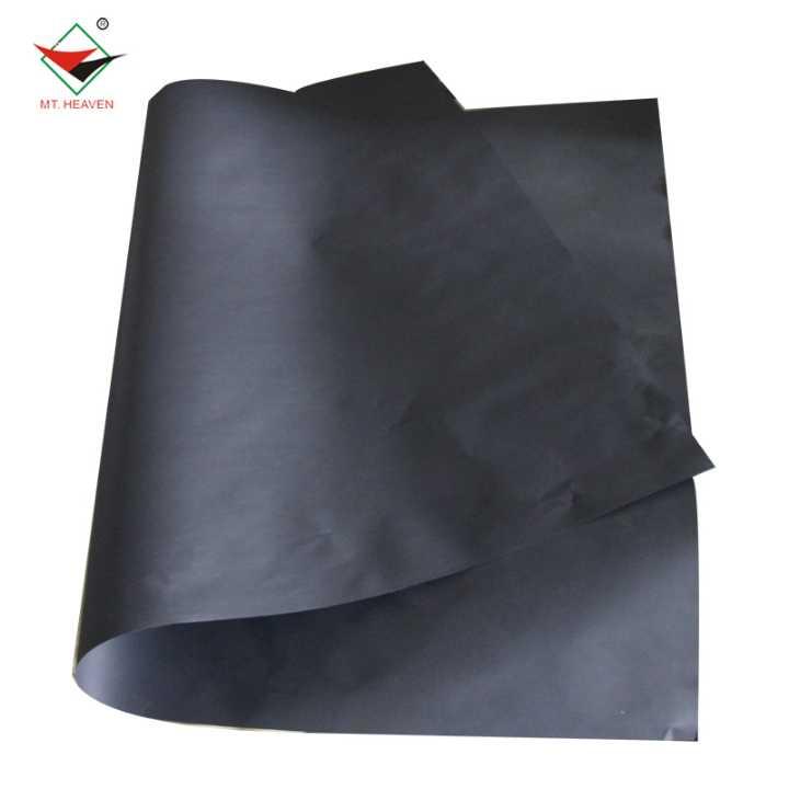  Eco Friendly Uncoated Laminated Black Cardboard 