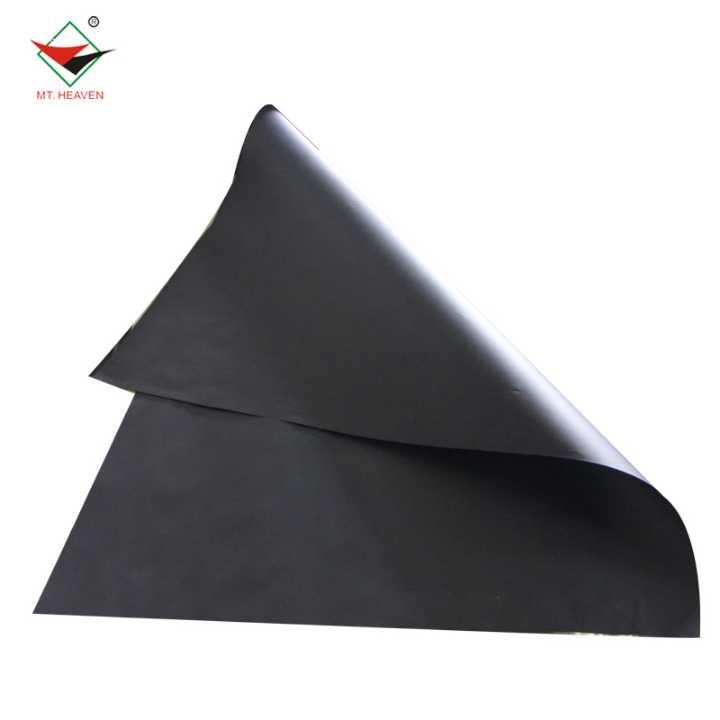  Eco Friendly Uncoated Laminated Black Cardboard 
