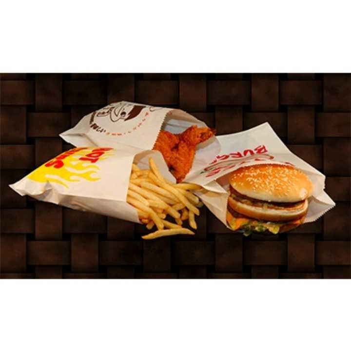 Greaseproof, Square, Burger Braps, Fruit Proactive Bags