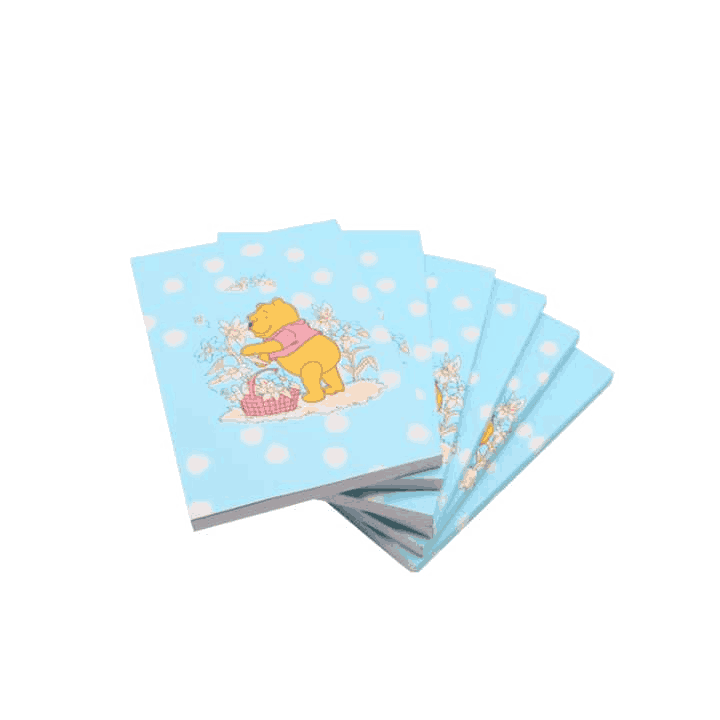 Customised Promotional Printed Cute Cartoon Notebooks 