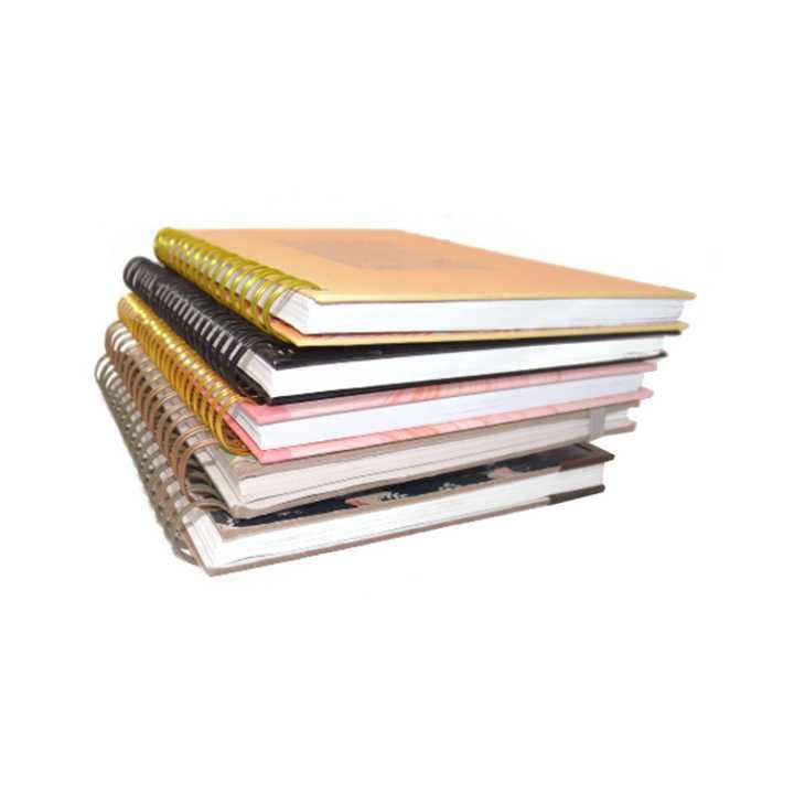 Journal Book, Students Graphic Paper Cover Spiral  Book