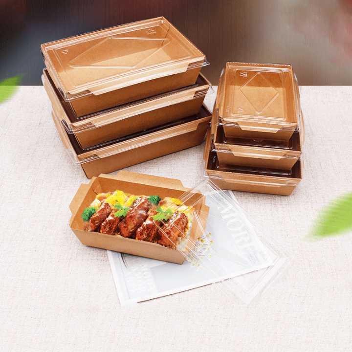 Kraft Paper 1200ml Lunch Boxes