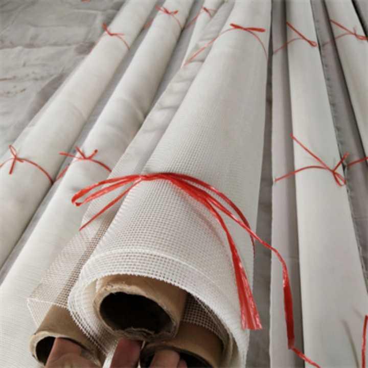 Polyester / Nylon Shrinking Fabric / Mesh for Cylinder Mould