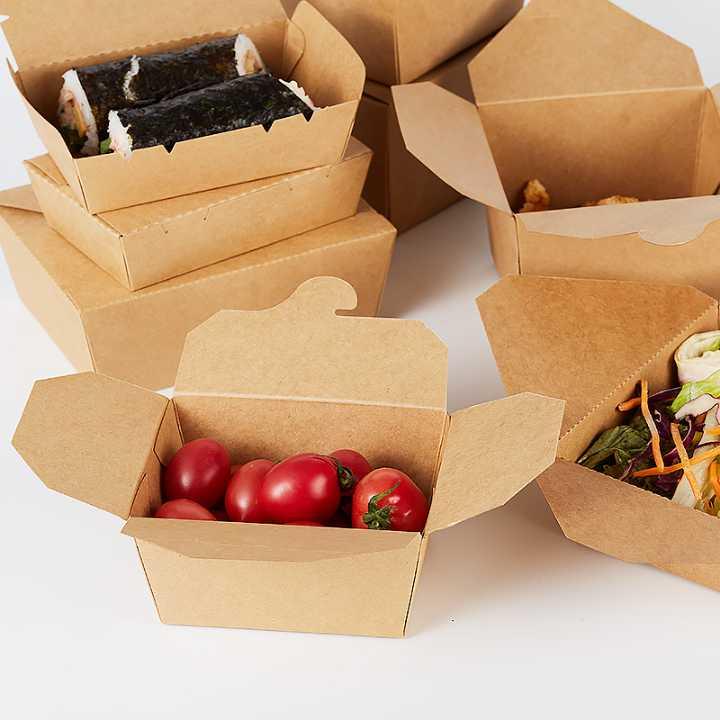 Take Out Fast Food Paper Container