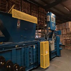 Auto Tie Baler.  IPS Auto Tie Baler 50 HP