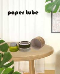 Custom Recycled Round Cylinder Gift Packaging Paper Tubes