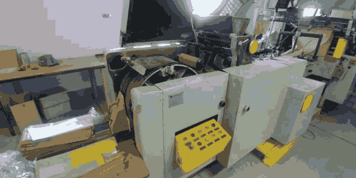 Used Flat/Satchel Bag Making Machine with Print /Window Unit