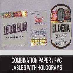 Paper/ PVC Labels with Holograms