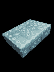 Blue Corporate Design Informative Wrapping Paper