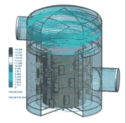 Reject Screen with Washing Cycle