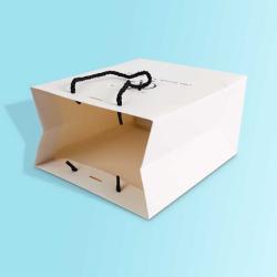 White Card Paper Shopping Bags