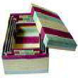 Handmade Gift Box Rouge Color