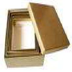 Gift Box Gold Metalic Color