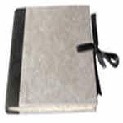 Square Pirate Book Silver Color