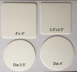 Absorbent Pulpboard Paper Coasters