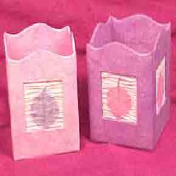 Container with Leaf