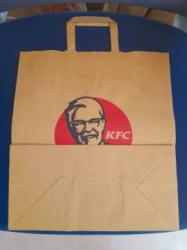 Paper Bags - Groceries & Food, Round, Flat, Without Handle