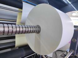 Labelstock Paper Jumbo Roll Slitter Rewinder Machine