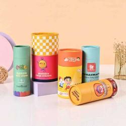 Wholesale Custom Cylinder Packaging Paper Tube Boxes