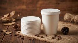 52mm Paper Lids - Compatible with 2.5oz Cups 