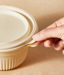 Molded Fiber Lids for Cups & Food Containers
