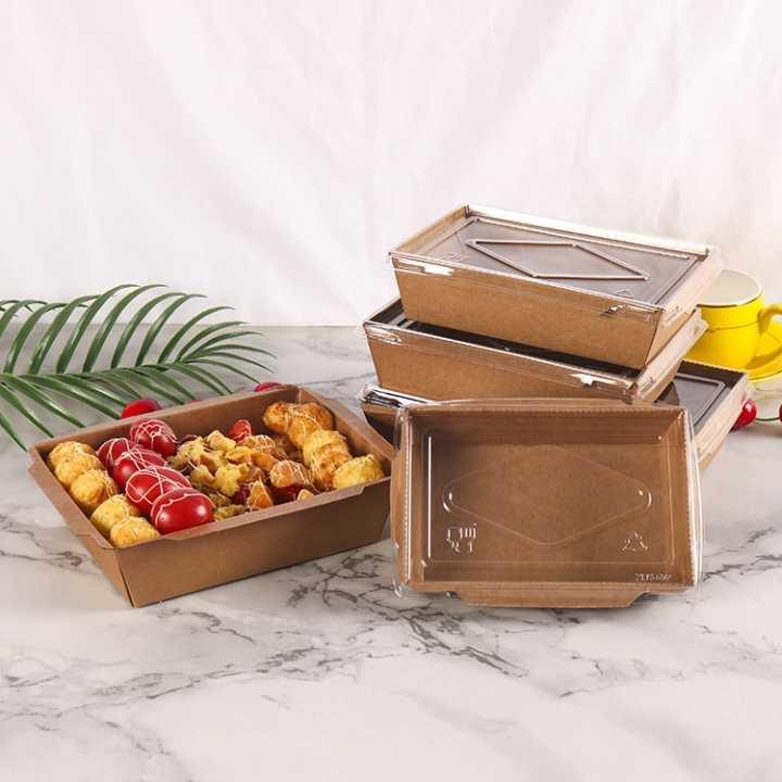 Kraft Paper 500ml Lunch Boxes
