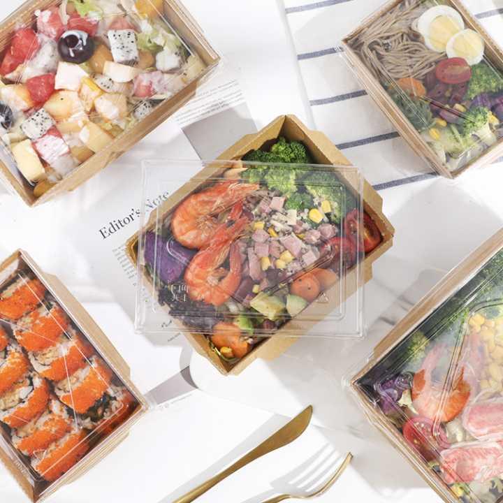 Kraft Paper 600ml Lunch Boxes