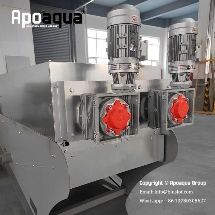 Apoaqua Sludge Dewatering Equipment System for Pig Manure