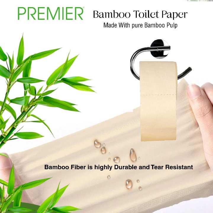 Premier Bamboo Toilet Tissue Rolls