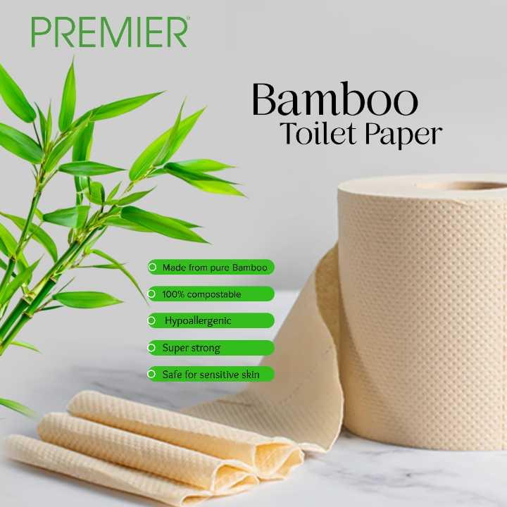 Premier Bamboo Toilet Tissue Rolls