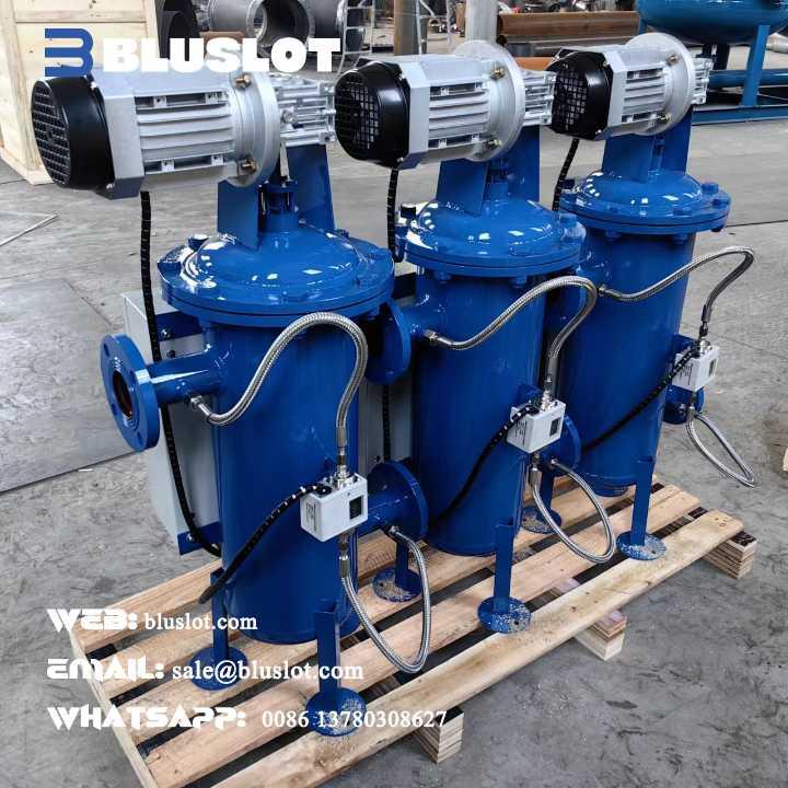 Bluslot Series Auto Clean Filter for Chemical Pipeline