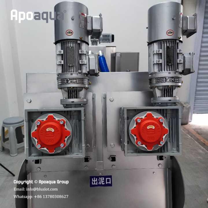 Brewery Wastewater Sludge Dewatering Machine by Apoaqua