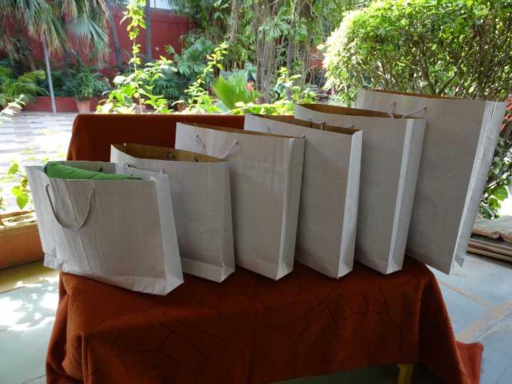 Paper Fabric Shopping Bags