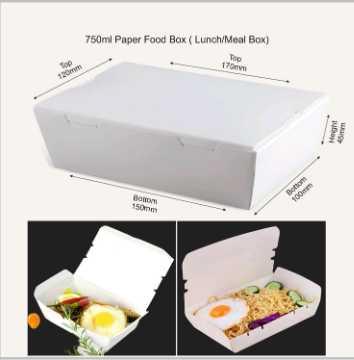 Paper Container with Lid