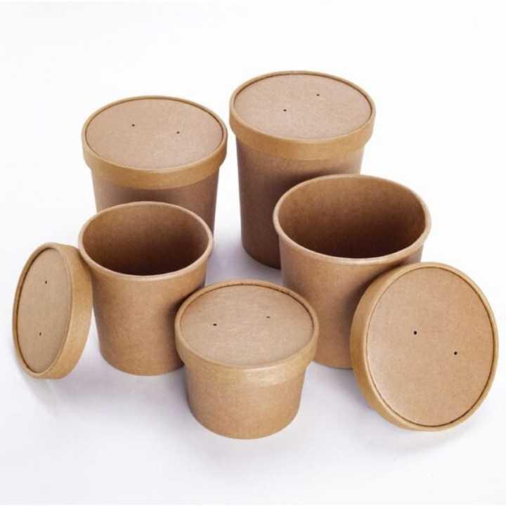 Paper Soup Bowls