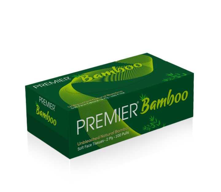 Premier Bamboo Soft Face Tissues