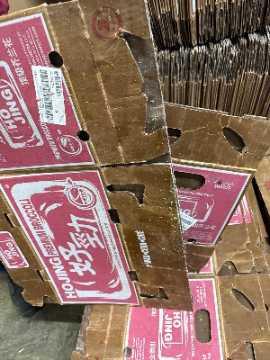Waxed or Polycoated Cardboard Waste