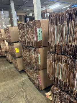Waxed or Polycoated Cardboard Waste