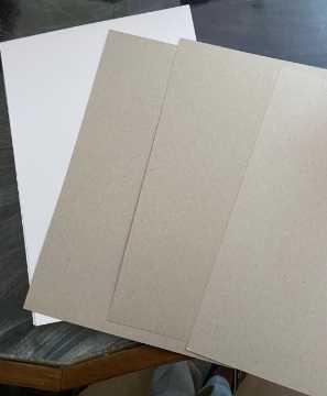 Duplex Board (Grey / White Back)