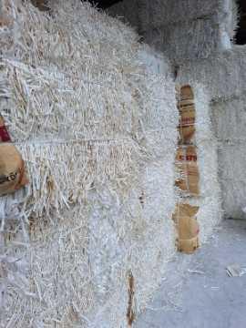 Straw Paper Waste in Bale