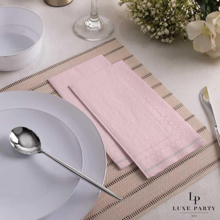 Pink Colored Napkin Tissue Jumbo Rolls