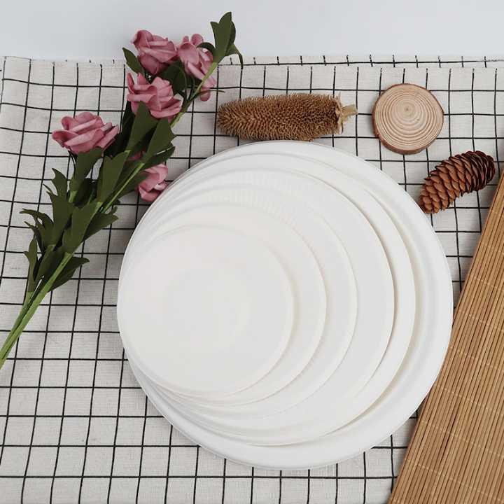 Bagasse Dinner Plates 10inch